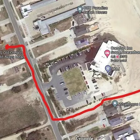 8018 Beach Rd, Semi-Oceanfront, Pool/Hot Tub Nags Head Exterior photo