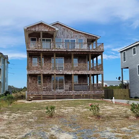 8018 Beach Rd, Semi-Oceanfront, Pool/Hot Tub Nags Head Exterior photo